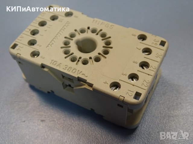 цокъл за реле SCHRACK 111PGS socket relay, снимка 8 - Резервни части за машини - 37504675
