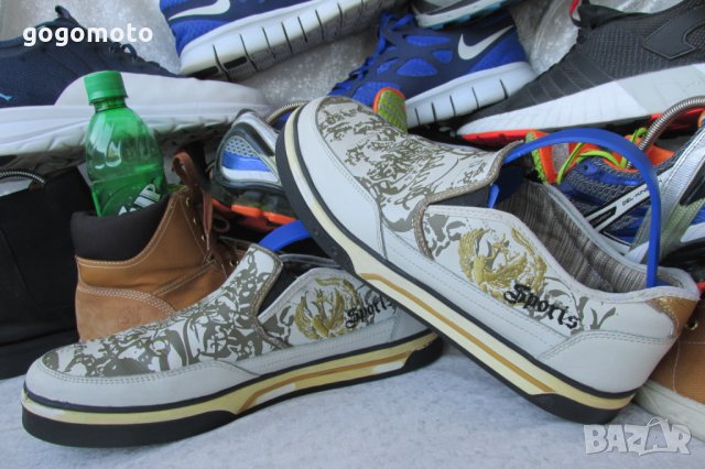 MEMPHIS® one original COURT FORCE, N- 45- 46, мъжки полу кецове BIG BOY , естествена кожа, снимка 3 - Кецове - 28548761