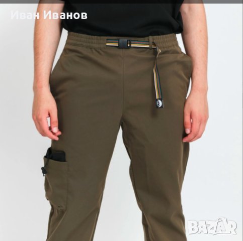 Reebok Cargo  Текстилни панталони Classics Camping Regular Fit размер М-Л, снимка 1 - Панталони - 43839876