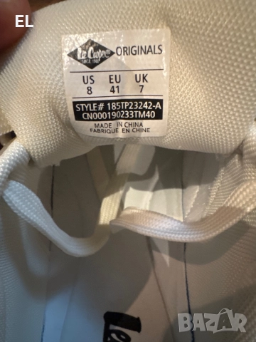 Кожени кецове Lee Cooper , снимка 4 - Кецове - 52355566