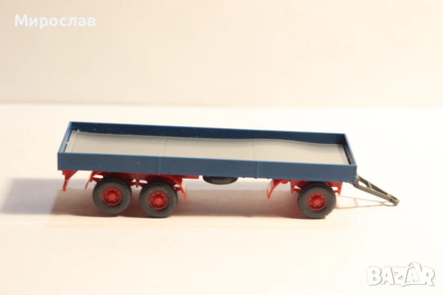 WIKING H0 1/87 РЕМАРКЕ КАМИОН МОДЕЛ ТИР, снимка 2 - Колекции - 53166778