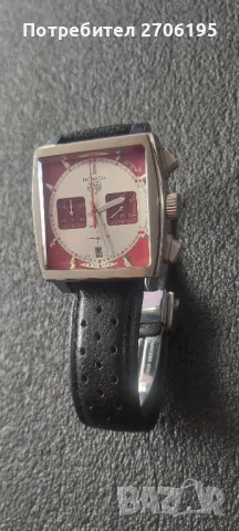 Monaco Tag Heuer Swiss made-sapphire crystal-100 meters WR, снимка 8 - Мъжки - 50347406