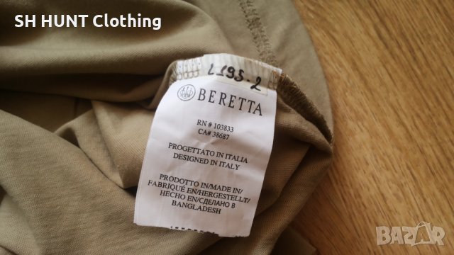 BERETTA T-Shirt размер S за лов риболов тениска - 446, снимка 12 - Тениски - 43284122