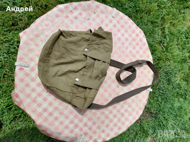 Стара брезентова чанта,торбичка #7, снимка 2 - Антикварни и старинни предмети - 36760421