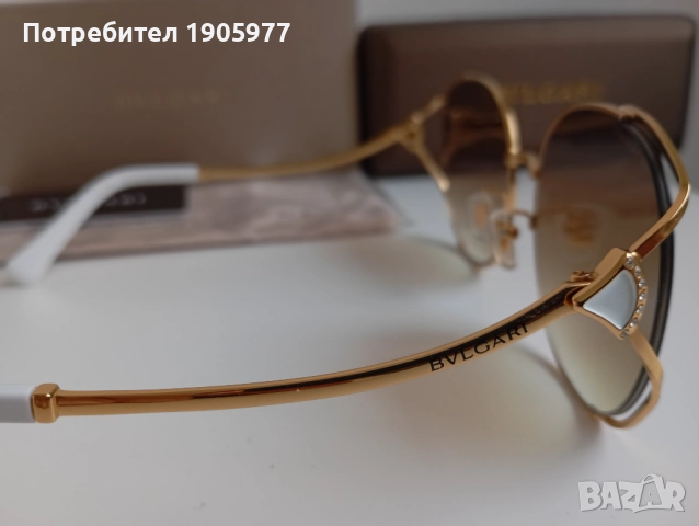 BVLGARI Diva Dream Fan BV6181B – Оригинални дамски слънчеви очила, нови, снимка 11 - Слънчеви и диоптрични очила - 52533588