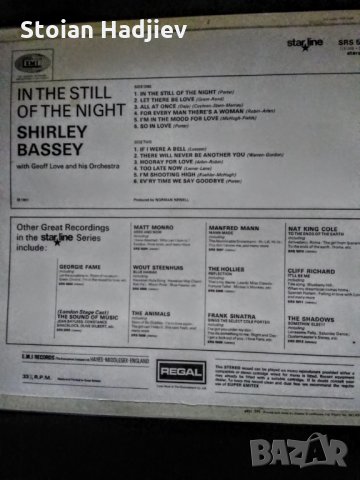 SHIRLEY BASSEY-in the still of the night.,LP, снимка 2 - Грамофонни плочи - 27017254