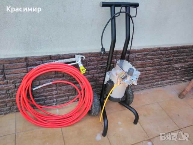 машина за безвъздушно боядисване