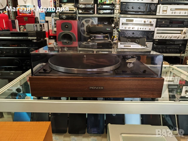 Грамофон Pioneer PL-120 с чисто нова игла! В отлично техническо и визуално състояние., снимка 3 - Грамофони - 51377185