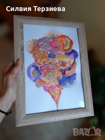 Картина "Сладоледена симфония", снимка 3 - Картини - 43709542