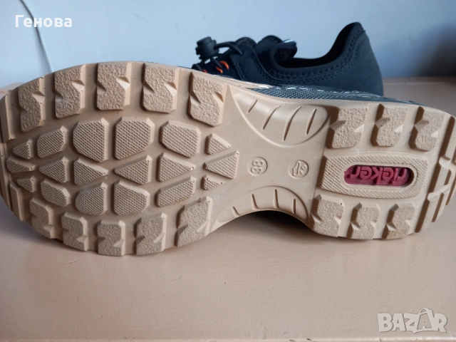 Rieker Сникърси Тъмносин цвят, снимка 4 - Маратонки - 53153735