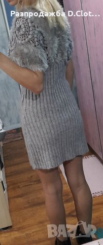 Красива плетена рокля S/M, снимка 5 - Рокли - 35256106