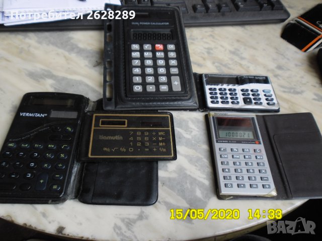 Ел. калкулатори, снимка 7 - Органайзери за бюро - 28827666