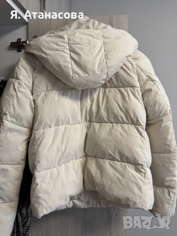 Оригинално яке! Calvin Klein - цвят крем, снимка 10 - Якета - 52769372