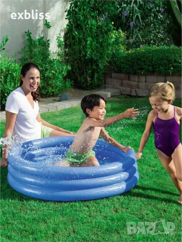 Надуваем детски басейн 114 х 25 см, снимка 2 - Басейни и аксесоари - 50775492