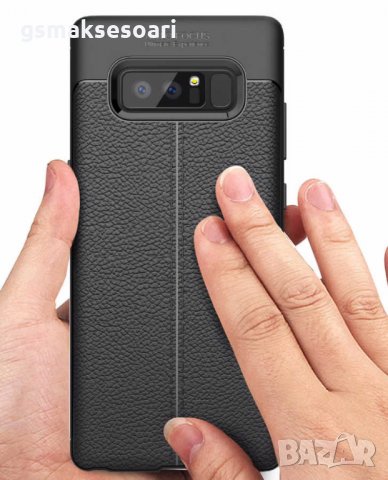 Samsung Galaxy Note 8 - Луксозен Кожен Кейс Гръб AF, снимка 4 - Калъфи, кейсове - 32608430