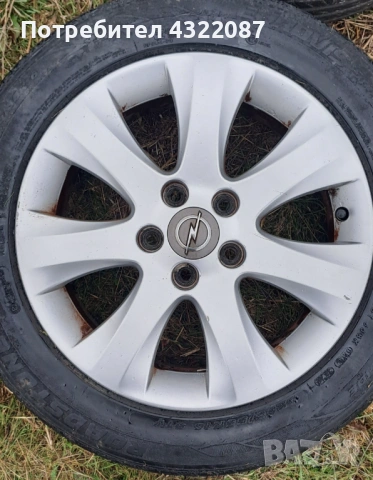 Джанти с гуми 205/55/16 от Опел Мерива Opel Meriva CDTI 1.3 95 к. с, снимка 7 - Гуми и джанти - 53051586