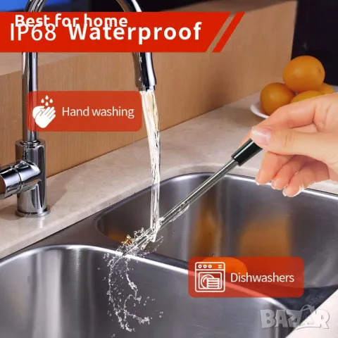 Bluetooth термометър за месо с LCD дисплей  и аларма CirSureas, снимка 7 - Друга електроника - 49879969