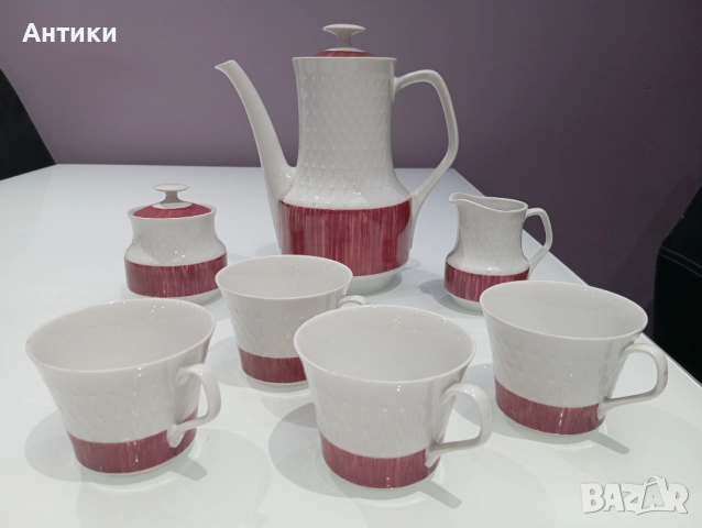 Порцеланов баварски сервиз маркиран , снимка 3 - Сервизи - 52563950