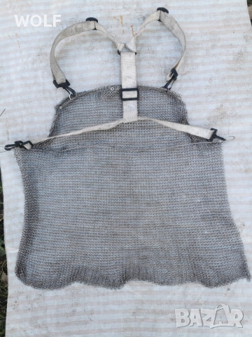 Немска метална предпазна престилка за транжиране, снимка 2 - Ножове - 52930774