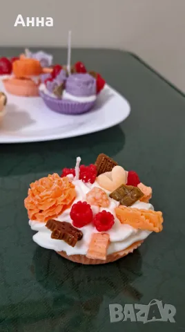 Ароматни свещи изработени изцяло от восък! , снимка 8 - Декорация за дома - 49596537