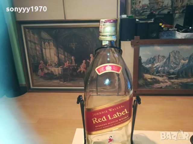 ПОРЪЧАНО!!! johnnie walker-BIG 4.5l празно шише с люлка 1304212050, снимка 12 - Колекции - 32537410