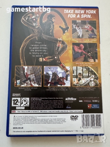 Spider-Man 2: The Movie за PS2, снимка 2 - Игри за PlayStation - 51780473
