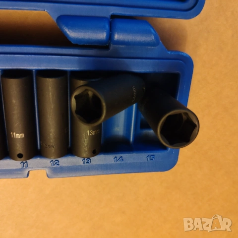 Cornwell Tools 12 части 1/4 дълги 6стенни ударни вложки камъни комплект 5-15mm , снимка 5 - Гедорета - 52877463