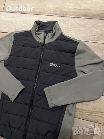 Мъжко яке Jack Wolfskin Texapore 3in1  Smokey Grey , размер М, снимка 7 - Якета - 43779077