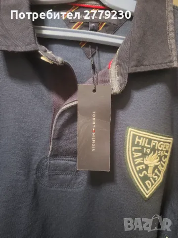 Мъжка тениска с дълъг ръкав на TOMMY HILFIGER, XL,Нова с етикет а, снимка 6 - Блузи - 47824488