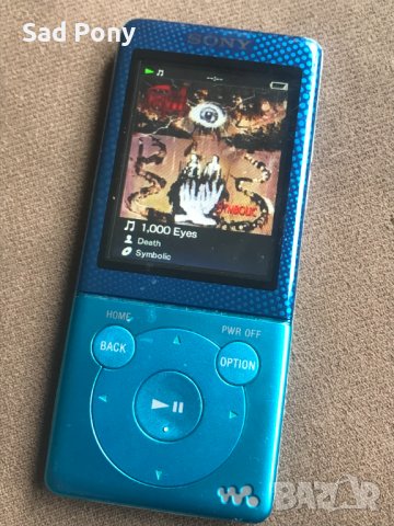 Sony NWZ-E474 8GB MP3/4 плеър , снимка 2 - MP3 и MP4 плеъри - 43196584