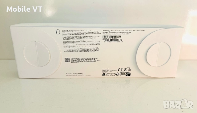 НОВ! Apple Watch Series 10 46mm Silver Al Blue Cloud SL ГАРАНЦИЯ!, снимка 3 - Apple iPhone - 52445486