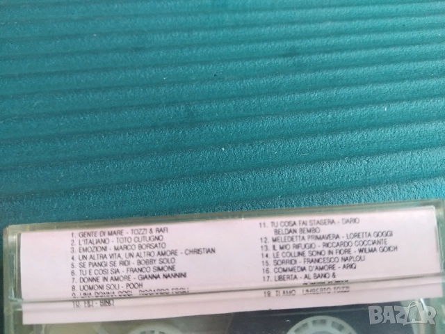 Collezione Amore - аудио касета италианска музика, снимка 2 - Аудио касети - 52424055