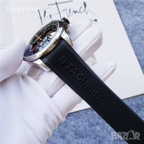 Мъжки часовник TAG Heuer Grand Carrera Mercedes Benz SLS с кварцов механизъм, снимка 8 - Мъжки - 37048556