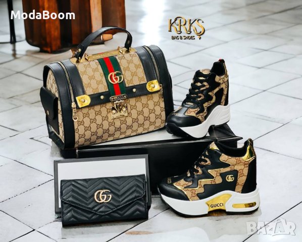💥Gucci уникални луксозни дамски комплекти💥, снимка 13 - Маратонки - 43643734