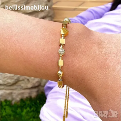 Дамска Стоманена Гривна, снимка 2 - Гривни - 50218309