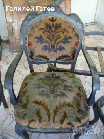 Евтини Старинни Пейки - Софа, снимка 4 - Антикварни и старинни предмети - 51449246