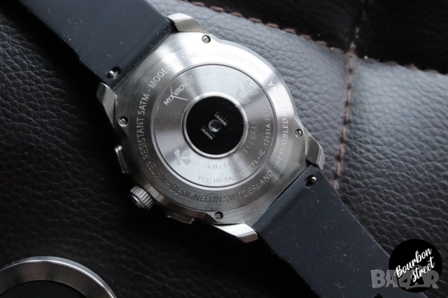 MyKronoz ZeTime - Швейцарски Хибриден Метален Смарт Часовник - 44мм, снимка 5 - Смарт часовници - 52288870