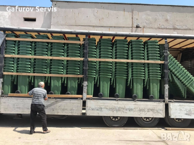 Пластмасови кофи за смет на колела 120 л и 240 л - устойчиви, с капак и отлична цена!, снимка 3 - Друго - 52272411