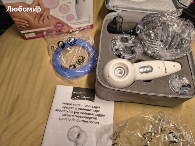 prorelax Вакуумен масажор ИНТЕНЗИВЕН | Електрически масаж с вендузи | Антицелулитен апарат , снимка 3 - Масажори - 51671747