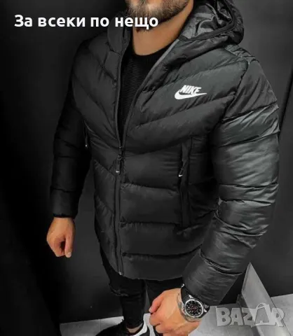 Мъжко черно зимно яке Nike Код B301, снимка 1