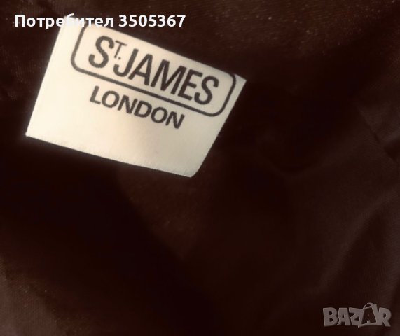 Луксозно палто St. James London, снимка 7 - Палта, манта - 43389728