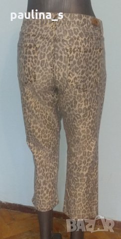 Еластични дънки в леопардов принт "Jordache" / голям размер, снимка 5 - Дънки - 28129968