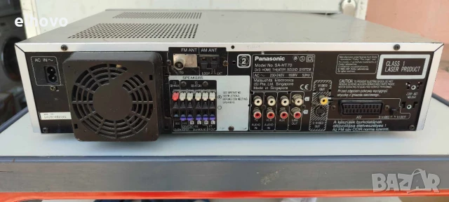 DVD player Panasonic SA-HT70#1, снимка 8 - Плейъри, домашно кино, прожектори - 50602238