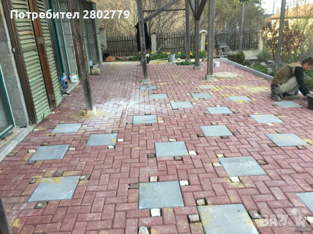 Редене на гранитни павета, бетонни павета, бордюр, тротоарни плочии други., снимка 10 - Ремонти на къщи - 36386835