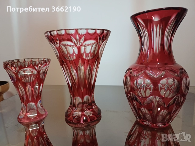Кристални вази