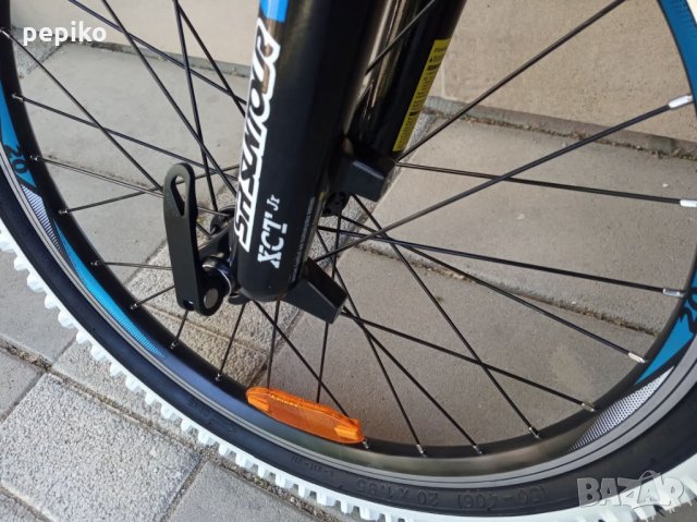 Продавам колела внос от Германия АЛУМИНИЕВ ДЕТСКИ ВЕЛОСИПЕД 20 ЦОЛА SHOCKBLAZE WARRIOR  ПРЕДЕН АМОРТ, снимка 18 - Велосипеди - 33164718