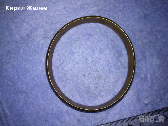 СТАРА МЕСИНГОВА РЕТРО СТИЛ ГРИВНА РЪЧНА МАЙСТОРСКА ИЗРАБОТКА 37504, снимка 8 - Антикварни и старинни предмети - 40856308