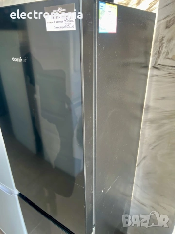 НЕУПОТРЕБЯВАН!!! хладилник с фризер Comfee RCB169DK2, снимка 3 - Хладилници - 53189523