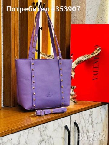  Valentino дамска чанта, снимка 2 - Чанти - 53438214