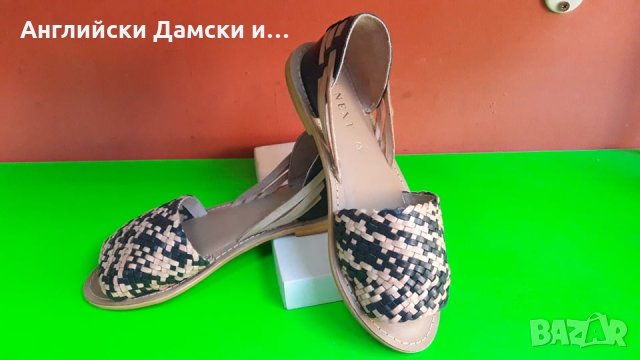 Английски дамски сандали естсетвена кожа-NEXT, снимка 6 - Сандали - 28733405